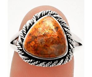Rare Cady Mountain Agate Ring size-8 SDR231612 R-1014, 11x11 mm