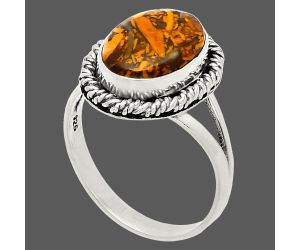 Coquina Fossil Jasper Ring size-10 SDR231697 R-1014, 10x14 mm