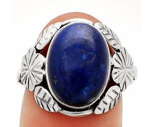 Lapis Lazuli Ring size-8 SDR232569 R-1352, 10x14 mm