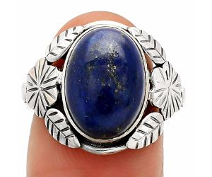 Lapis Lazuli Ring size-9 SDR232583 R-1352, 10x14 mm