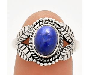 Lapis Lazuli Ring size-8.5 SDR233443 R-1387, 7x9 mm