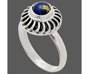 Lapis Lazuli Ring size-9 SDR233551 R-1596, 6x6 mm