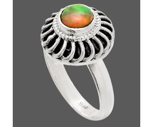 Ethiopian Opal Ring size-7 SDR233577 R-1596, 6x6 mm