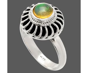 Ethiopian Opal Ring size-7 SDR233583 R-1596, 6x6 mm