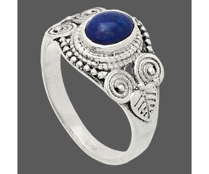 Lapis Lazuli Ring size-7 SDR233755 R-1280, 5x7 mm