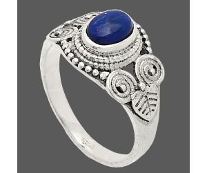 Lapis Lazuli Ring size-7 SDR233756 R-1280, 5x7 mm