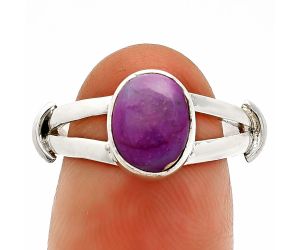 Copper Purple Turquoise Ring size-7 SDR233886 R-1472, 7x9 mm