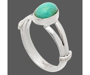 Sleeping Beauty Turquoise Ring size-8.5 SDR233888 R-1472, 6x8 mm