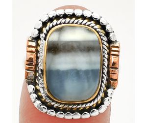 Two Tone - Owyhee Opal Ring size-7 SDR234244 R-1414, 10x14 mm