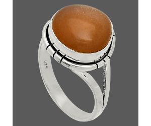 Sunstone Ring size-9 SDR234546 R-1012, 13x13 mm