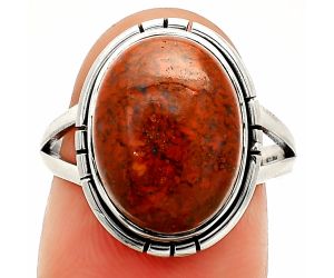 Rare Cady Mountain Agate Ring size-8 SDR234591 R-1012, 11x15 mm