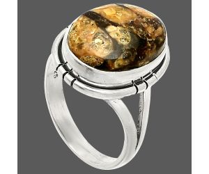 Turtella Jasper Ring size-7 SDR234627 R-1012, 11x15 mm