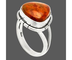 Rare Cady Mountain Agate Ring size-6 SDR234645 R-1012, 12x12 mm
