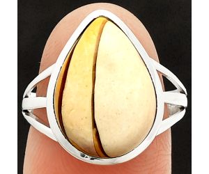 Brecciated Mookaite Ring size-8 SDR234758 R-1006, 12x16 mm