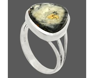 Maligano Jasper Ring size-8.5 SDR234762 R-1006, 13x13 mm