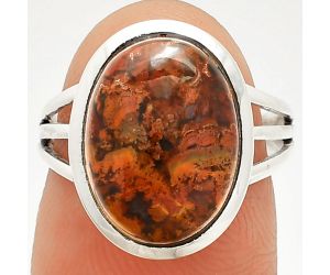 Rare Cady Mountain Agate Ring size-6 SDR234768 R-1006, 11x15 mm