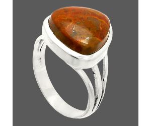 Rare Cady Mountain Agate Ring size-7 SDR234770 R-1006, 12x12 mm