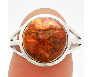 Rare Cady Mountain Agate Ring size-8 SDR234781 R-1006, 12x12 mm