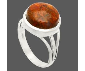 Rare Cady Mountain Agate Ring size-8 SDR234781 R-1006, 12x12 mm