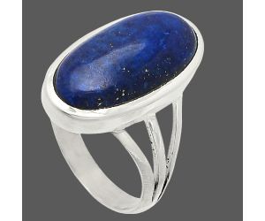 Lapis Lazuli Ring size-7 SDR234823 R-1006, 9x18 mm