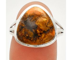Rare Cady Mountain Agate Ring size-9 SDR234849 R-1006, 14x14 mm