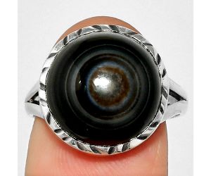 Evil Eye Ring size-8 SDR234993 R-1074, 14x14 mm
