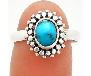 Egyptian Turquoise Ring size-7.5 SDR235357 R-1095, 6x8 mm