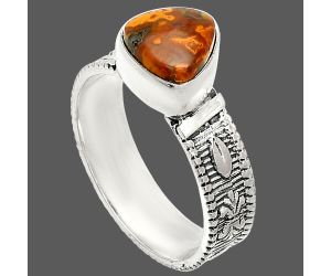 Rare Cady Mountain Agate Ring size-8 SDR235530 R-1058, 8x8 mm