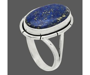 Lapis Lazuli Ring size-9 SDR235733 R-1012, 10x18 mm