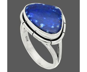 Lapis Lazuli Ring size-8 SDR235789 R-1012, 12x16 mm