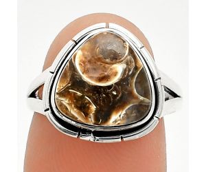 Turtella Jasper Ring size-6.5 SDR235822 R-1012, 11x11 mm