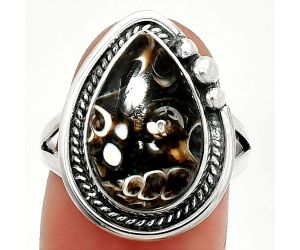 Turtella Jasper Ring size-8 SDR236271 R-1148, 11x16 mm