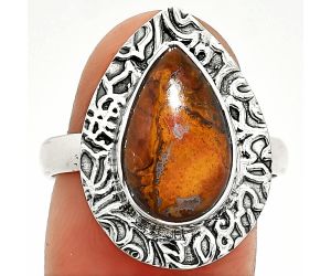 Rare Cady Mountain Agate Ring size-9 SDR236474 R-1649, 9x14 mm