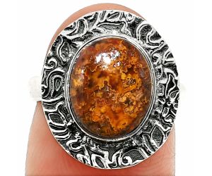 Rare Cady Mountain Agate Ring size-6 SDR236527 R-1649, 9x11 mm