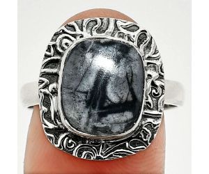 Picasso Jasper Ring size-9 SDR236543 R-1649, 10x12 mm