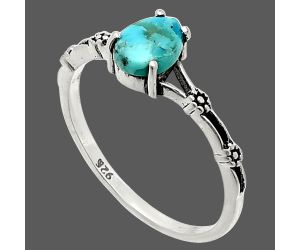 Kingman Turquoise With Pyrite Ring size-8 SDR236622 R-1720, 5x7 mm