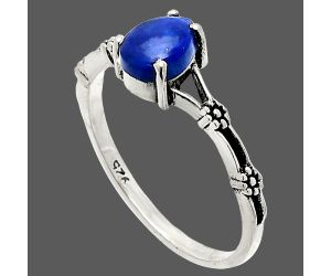 Lapis Lazuli Ring size-7 SDR236639 R-1720, 5x7 mm