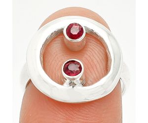 Genuine Ruby Ring size-6 SDR236789 R-1540, 3x3 mm