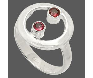 Purple Garnet Ring size-7 SDR236792 R-1540, 3x3 mm
