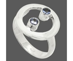 Iolite Ring size-6 SDR236842 R-1540, 3x3 mm