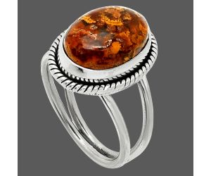 Rare Cady Mountain Agate Ring size-7 SDR236969 R-1068, 10x14 mm