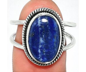 Lapis Lazuli Ring size-8 SDR236979 R-1068, 10x15 mm