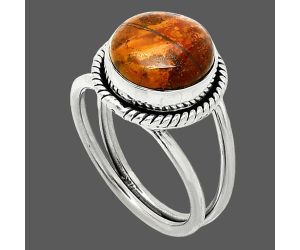 Rare Cady Mountain Agate Ring size-7 SDR237016 R-1068, 11x11 mm