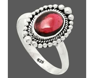 Rhodolite Garnet Ring size-8 SDR237139 R-1154, 7x9 mm