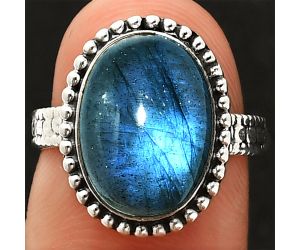 Blue Labradorite Ring size-6 SDR237271 R-1071, 10x14 mm