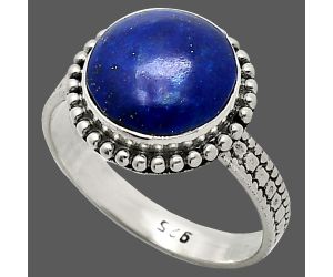 Lapis Lazuli Ring size-9 SDR237275 R-1071, 11x11 mm