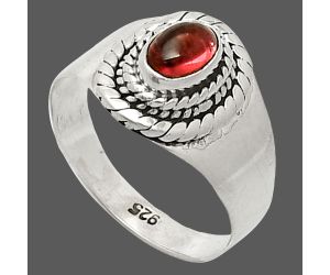 Rhodolite Garnet Ring size-6 SDR237337 R-1278, 4x6 mm