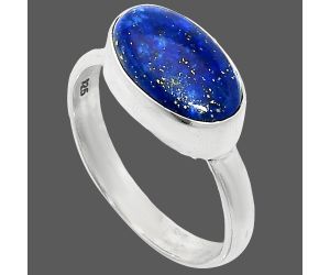 Lapis Lazuli Ring size-9 SDR237423 R-1057, 8x13 mm