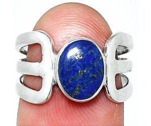 Lapis Lazuli Ring size-7 SDR237478 R-1162, 7x9 mm