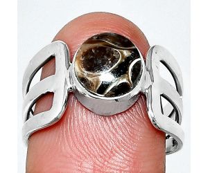 Turtella Jasper Ring size-8.5 SDR237491 R-1162, 8x8 mm